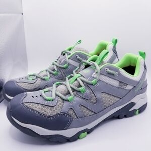 Merrell Women's Tahr Wild Dove Summer Green Hiking Trail Shoes size 10